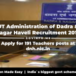 UT Administration of Dadra & Nagar Haveli
