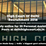 High Court Of Delhi