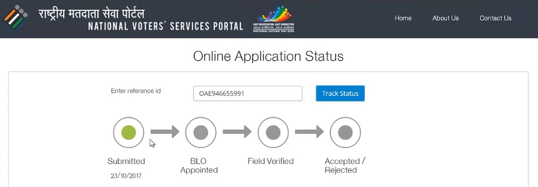 walmart card application status